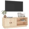vidaXL Mobile Porta TV 105x34x40 cm in Legno Massello di Pino