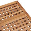 vidaXL Set da Pranzo Giardino Pieghevole 3 pz Cuscino Massello di Teak