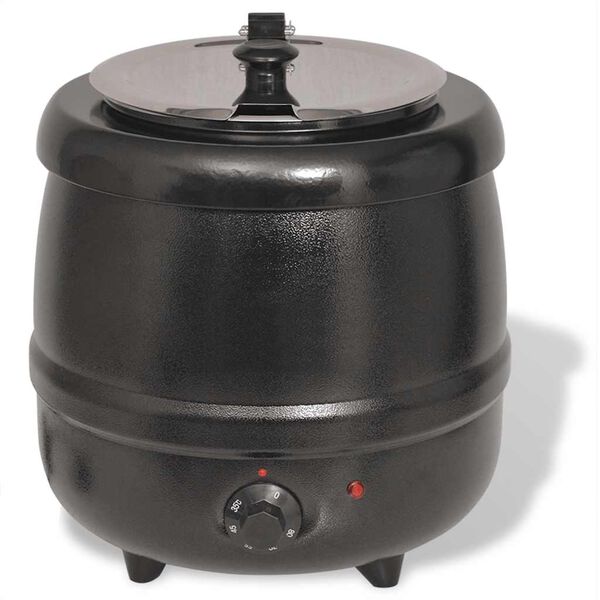 VidaXL Bollitore Elettrico per Zuppe 10 L