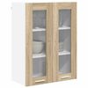 vidaXL Armadio pensile Rovere Sonoma 60 x 31 x 80 cm Legno multistrato