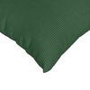vidaXL Cuscini da Divano 2 pcs Verde Scuro 80 x 40 cm Tessuto in Cords