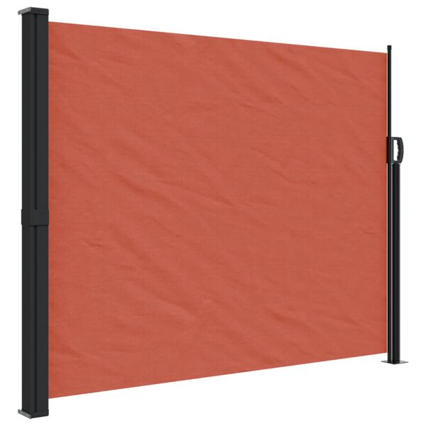 vidaXL Tenda da Sole Laterale Retrattile Terracotta 160x600 cm