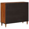vidaXL Credenza Noce 90 x 33,5 x 75 cm Legno di mango massello
