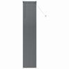 vidaXL Tendaggi a veneziana Grigio Scuro 220 x 40 cm Alluminio
