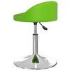 vidaXL Sedie da Pranzo Girevoli 2 pz Verdi in Similpelle