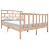 vidaXL Giroletto in Legno Massello di Pino 140x190 cm