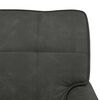 vidaXL Chaise Lounge con cuscino Nero 91 x 157 x 91 cm Pelle Sintetica