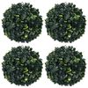 vidaXL Sfere di Bosso Artificiale 4 pz 12 cm