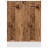 vidaXL Armadio Inferiore &ldquo;Lyon&rdquo; Legno Antico 60x46x81,5 cm