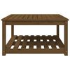 vidaXL Tavolo da Giardino Ambra 82,5x82,5x45 cm Legno Massello di Pino