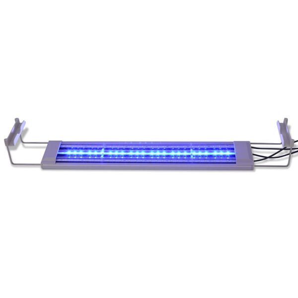 vidaXL Lampada LED per Acquario 50-60 cm in Alluminio IP67