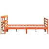 vidaXL Letto senza Materasso Marrone Cera 160x200 cm in Legno di Pino