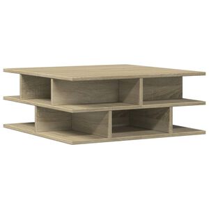 vidaXL Tavolino da Salotto Rovere Sonoma 70x70x29 cm Legno Multistrato