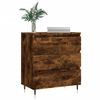 vidaXL Credenza Rovere Fumo 60x35x70 cm in Legno Multistrato