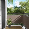 vidaXL Schermo da balcone Oxford alu rivestito in PU