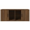vidaXL Mobile TV Rovere Marrone 100x35x40 cm in Legno Multistrato