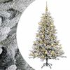 vidaXL Albero di Natale artificiale con palline 120 cm 150 LED