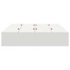 vidaXL Struttura letto con contenitore Bianco 160 x 200 cm
