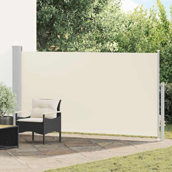 vidaXL Tendalino Laterale per Patio Terrazzo 160 x 300 cm Crema