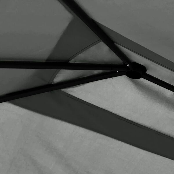 vidaXL Gazebo 2,98x5,3x2,59 m Antracite 160 g/m²