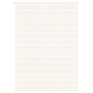 vidaXL Tenda a Rullo Zebra Larghezza Tessuto 160,9 cm Poliestere