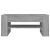 vidaXL Tavolino da Salotto Grigio Sonoma 102x55x45cm Legno Multistrato