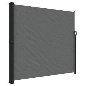 vidaXL Tenda da Sole Laterale Retrattile Antracite 180x600 cm