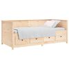 vidaXL Dormeuse senza Materasso 80x200 cm in Legno Massello di Pino
