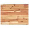 vidaXL Piano Tavolo Rettangolare 40x30x2cm in Legno Massello di Acacia