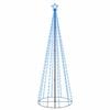 vidaXL Albero di Natale a Cono Blu 310 LED 100x300 cm