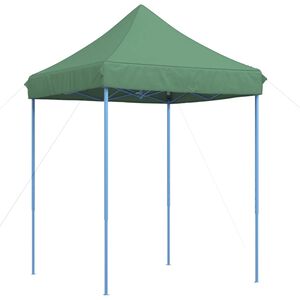 vidaXL Tenda da Festa Pieghevole Pop-Up Verde 200x200x306 cm
