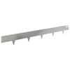 vidaXL Bordura per Prato 20 pcs 100 x 12 cm Acciaio Argento