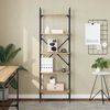 vidaXL Libreria Rovere artigianale 56 x 32 x 174 cm Legno multistrato