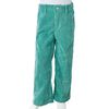 Pantaloni per Bambini in Velluto a Coste Verde Menta 116