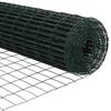vidaXL Recinzione Euro Verde 1.4 x 10 m Ferro rivestito in PVC