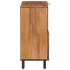 vidaXL Credenza con porta Finitura Marrone Acacia 80 x 33 x 75 cm