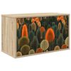 vidaXL Mobile TV da Parete ZAANDAM 69 x 33 x 40 cm Rovere Sonoma