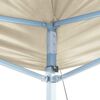vidaXL Tenda Pieghevole Pop-Up 3x6 m Bianco Crema