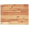 vidaXL Piano Tavolo Rettangolare 60x30x2cm in Legno Massello di Acacia