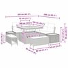 vidaXL Set Divano da Giardino 8 pcs Beige polyrattan