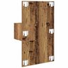 vidaXL Armadio da Notte 2 pcs Legno vecchio 50 x 32,5 x 80cm