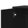 vidaXL Credenza Nero 60x31x70 cm in Legno Multistrato