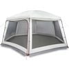 vidaXL Tenda da piscina con Patta Rimovibile&Pareti in Rete 618x532 cm
