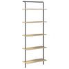 vidaXL Libreria 5 livelli 60 x 24 x 168 cm Legno ingegnerizzato