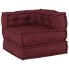vidaXL Divano Componibile Marrone Rossiccio 70x70x54 in Tessuto