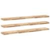 vidaXL Mensole da Parete 3 pz 160x20x4 cm Legno Acacia Non Trattato