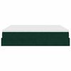 vidaXL Struttura Letto Pouf con Materassi 200x200 cm Velluto