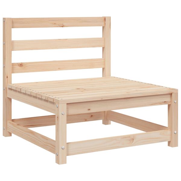 vidaXL Divano Giardino Senza Braccioli 70x70x67cm Legno Massello Pino