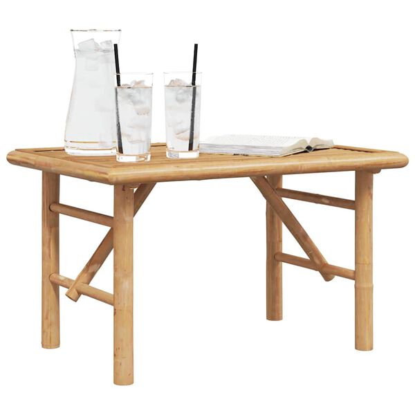 vidaXL Tavolino da salotto Marrone 70 x 40 x 36 cm Bamb&ugrave;