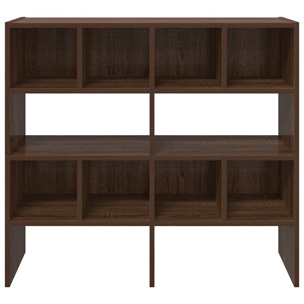 vidaXL Scarpiere 2 pz Impilabili Rovere Marrone 89,5x30x40 cm